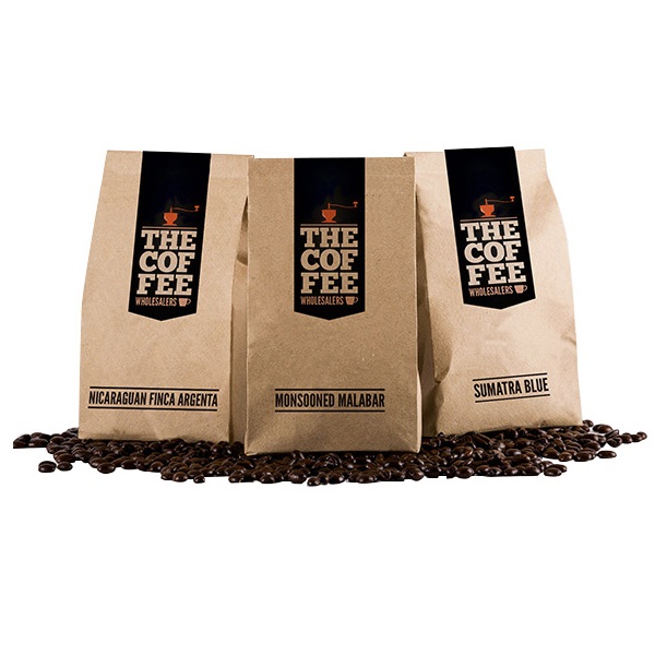 bao-bi-ca-phe-in-san-2 Bao bì cà phê in sẵn bằng giấy có độ bền cao, chống thấm nước tốt và đáp ứng tiêu chuẩn về an toàn vệ sinh thực phẩm