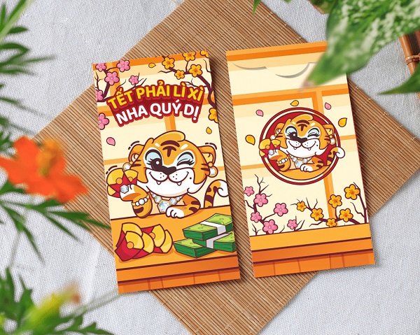 In bao lì xì 25 Bao lì xì hot trend Nhâm Dần 2022