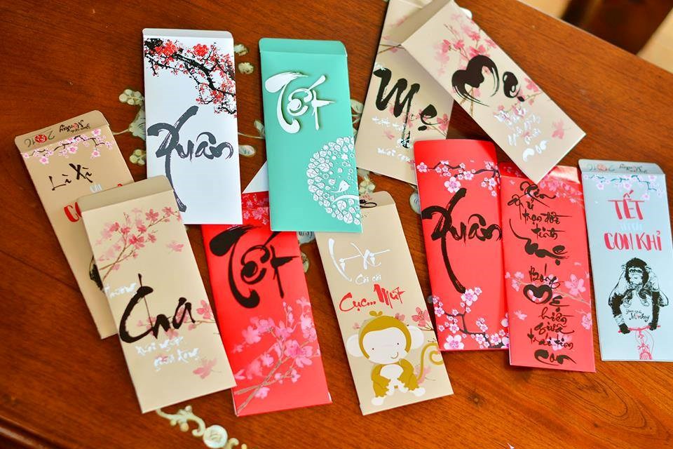 In bao lì xì 29 Bao lì xì thông điệp ý nghĩa