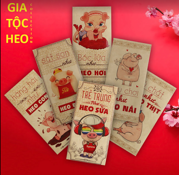 In bao lì xì 22 Tùy vào mục đích sử dụng, bạn có thể chọn kích thước bao lì xì Tết phù hợp