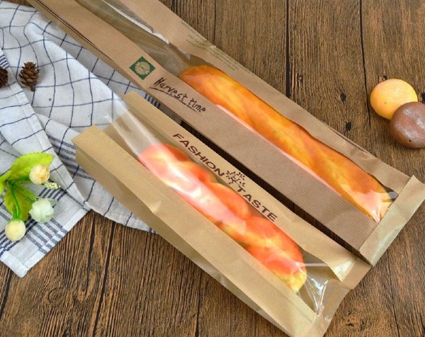 Mẫu túi giấy đựng bánh mì que