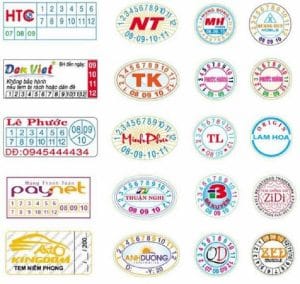 In tem decal bảo hành giá rẻ.