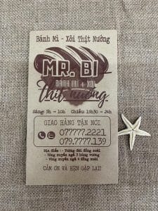 In bao đựng bánh mì giá rẻ theo yêu cầu.