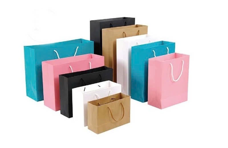 Các mẫu túi giấy có sẵn để in