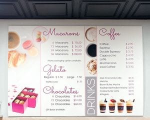 In menu treo tường khổ lớn đẹp