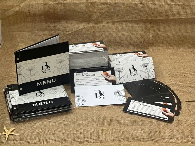 In thiết kế menu đẹp tại In Hạnh Phúc